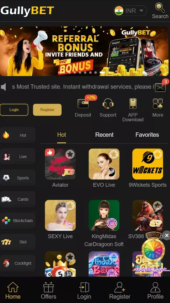 The third image of the app ，Online betting platform with the best betting games with highest cash rewards